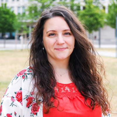 Sabrina Zeaiter, Gesamtprojektkoordinatorin DigiTeLL / Goethe Universität Frankfurt